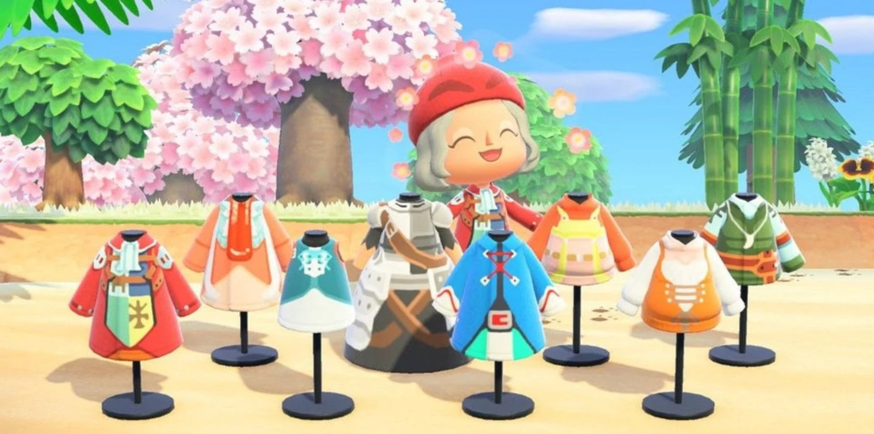 busana unik Animal Crossing: New Horizons