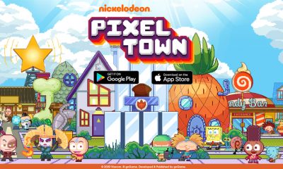 Pixel Town, game mbile crossover dari karakter-karakter Nickelodeon