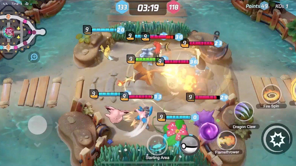 Pokemon Unite, Game MOBA pokemon