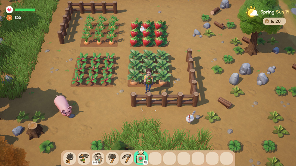 Coral Island, Game bertani buatan developer lokal